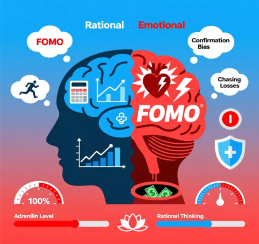 Live-Wetten Psychologie - Emotionen kontrollieren und rationale Entscheidungen treffen