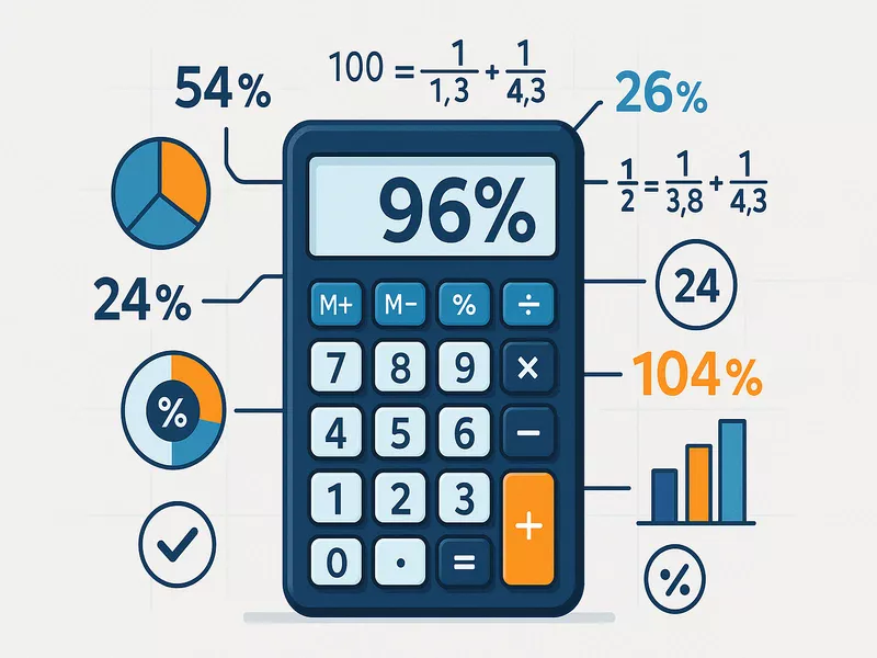 Wettquoten Mathematik - Berechnung von Quotenschlüssel und Buchmacher-Marge mit Prozentangaben